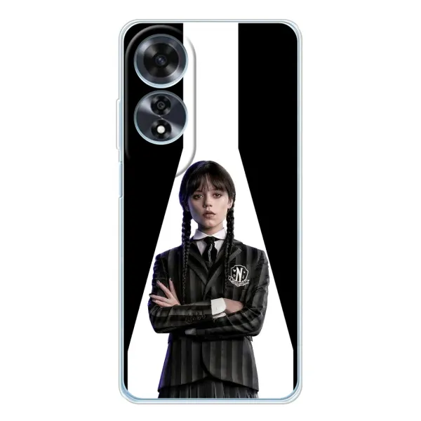 Чехол с принтом «W-Wednesday» для OPPO A60 5G