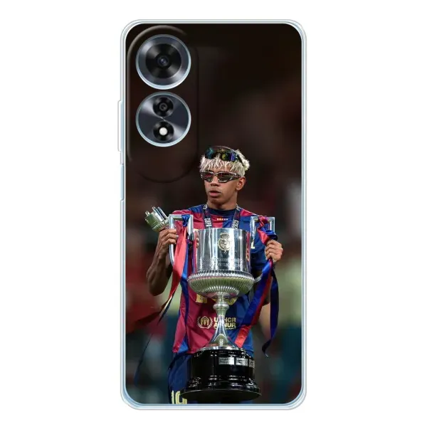 Чохол з принтом «Ямаль з кубком» для OPPO A60 5G