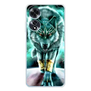 Захисні чохли для Оппо А60 5Джі (AlphaPrint) (ХІТ продаж) ВОВК
