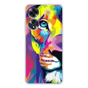 Чехол с принтом «Яркий Лев» для OPPO A60 5G
