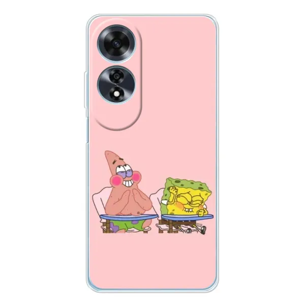 Чохол з принтом «За партою» для OPPO A60 5G