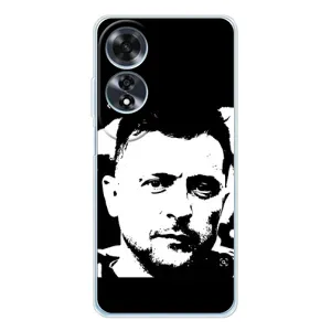 Чехол для OPPO A60 5G (AlphaPrint - с принтом Зеленского)