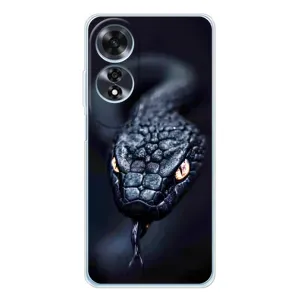 Чохол з принтом «Чорна змія» для OPPO A60 5G