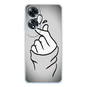 Чохол з принтом «Значок Love» для OPPO A60 5G
