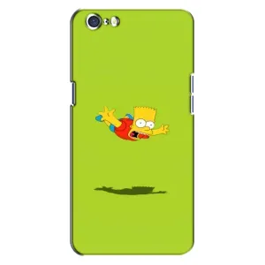 Чjхол з Сімпсонами для Oppo A71 (VPrint) (Барт Сімпсон)