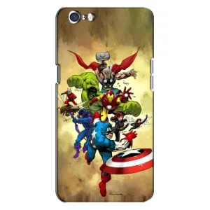 Чехол с принтом «Герои Марвел» для OPPO A71