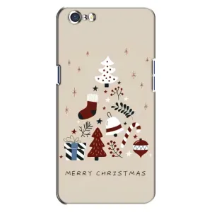 Рождественские, Праздничные Чехлы для Оппо А71 (Merry Christmas)