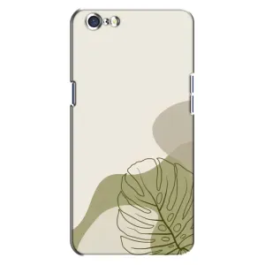 Чохол з принтом «Зелена монстера дизайн» для OPPO A71