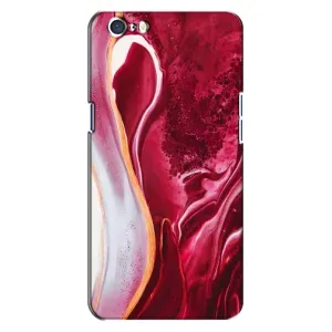 Чохол з принтом «Мрамор червоний» для OPPO A71