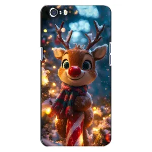 Чехол с принтом «Олень с шарфом» для OPPO A71
