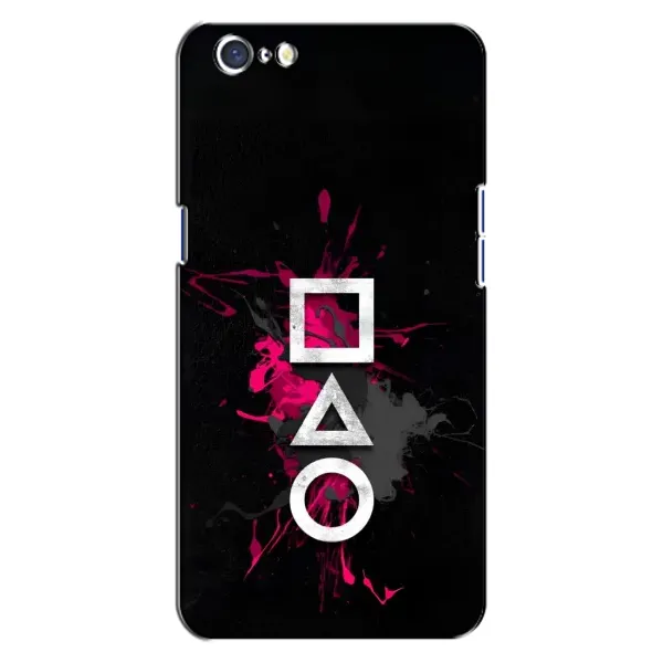Чохол з принтом «Символи Гра кальмара» для OPPO A71 Чохол з принтом «Символи Гра кальмара» для OPPO A71