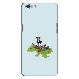 Чехлы с картинкой собаки Патрон для Oppo A71 (AlphaPrint) (Сапер Пес)