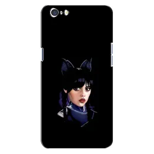 Чохли Венсдей на Oppo A71 Уенсдей (AlphaPrint) (серйозна Венздей)