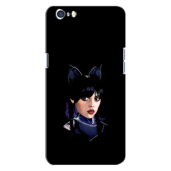 Чохол з принтом «серйозна Венздей» для OPPO A71