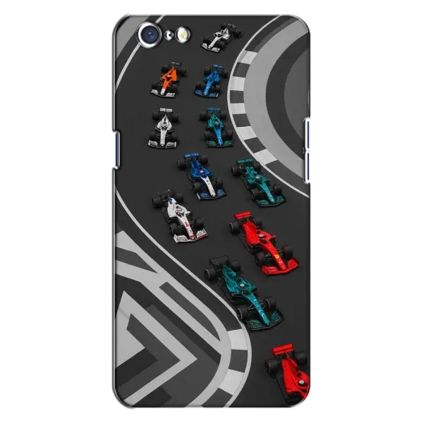 Чохол з принтом «Траса Ф1» для OPPO A71