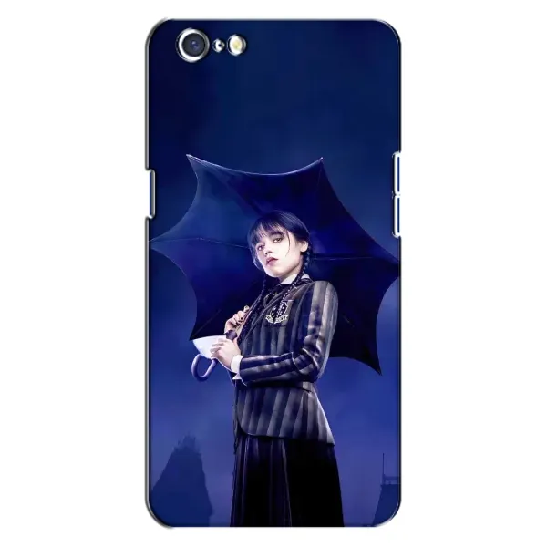Чохол з принтом «Венздей з парасолькою» для OPPO A71