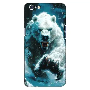 Чохол з картинкою 'Хижаки' для Oppo A71 (Полярний ведмідь)
