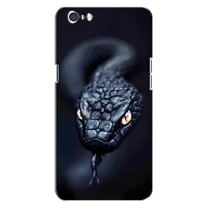 Чохол з картинкою 'Хижаки' для Oppo A71 (Чорна змія)