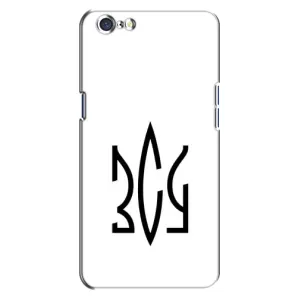 Чехлы для Oppo A71  Укр. Символика (AlphaPrint) (ЗСУ герб)