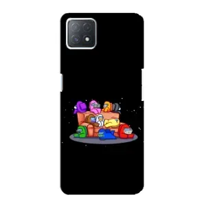 Чохли Амонг Ас для Oppo a72 (5G) (AlphaPrint) (Амонг-ас)