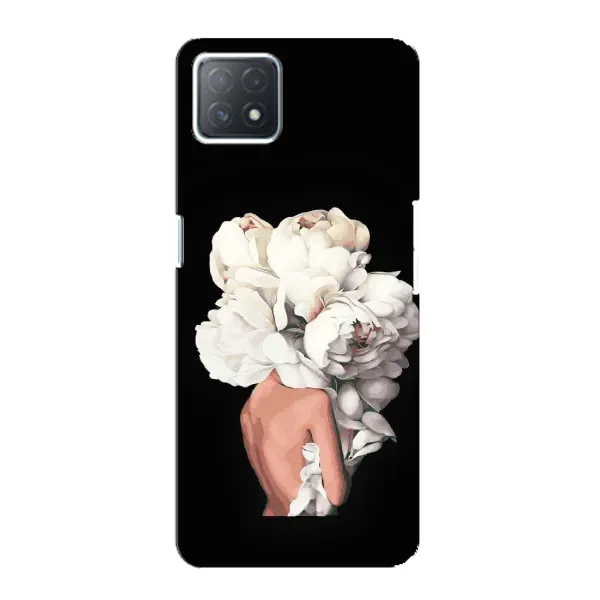Чехол с принтом «Белые цветы» для OPPO A72 (5G) Чехол с принтом «Белые цветы» для OPPO A72 (5G)