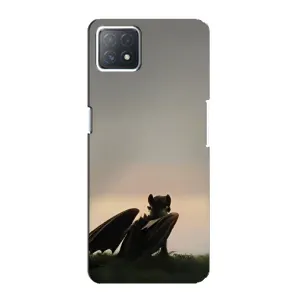 Чехол как приручить дракона на Oppo a72 (5G) (Беззубик)