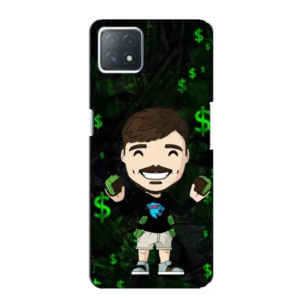 Чехол с принтом «Блогер Beast» для OPPO A72 (5G)