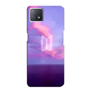 Чехол с принтом «BTS логотип» для OPPO A72 (5G)