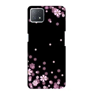 Чохол для OPPO a72 (5G) - з принтом (Дизайнерські) (AlphaPrint) (Квіти маленькі)