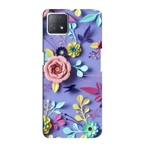 Чохли з квітами для Oppo a72 (5G) (VPrint) (Дизайн квітів)
