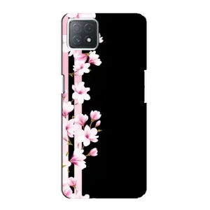 Чохол для OPPO a72 (5G) - з принтом (Дизайнерські) (AlphaPrint) (Квіточки)