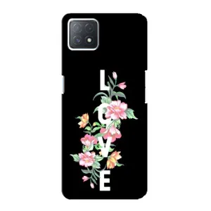 Чехлы для любимой на OPPO a72 (5G) (VPrint) (Квіти LOVE)