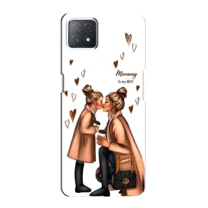 Чехол с принтом «Дочка и мама» для OPPO A72 (5G)