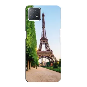 Чохол Ейфелева Вежа Oppo a72 (5G) - (AlphaPrint) (Дорога до Парижу)