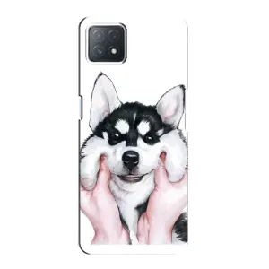 Чохли з собаками для Oppo a72 (5G) (VPrint) (Радісний Хаскі)