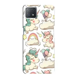 Чохол для OPPO a72 (5G) - (Єдинорожки - Новинки) (AlphaPrint) (Єдиноріжки)