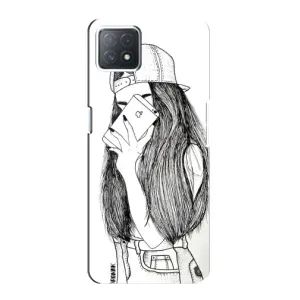 Чехол с принтом «Фото девочки» для OPPO A72 (5G)