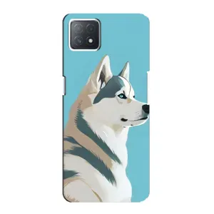 Чохол з Хаскі Oppo a72 (5G) - (AlphaPrint) (Хаскі арт)