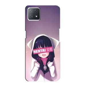 Чехол с принтом «Hentai chan» для OPPO A72 (5G)