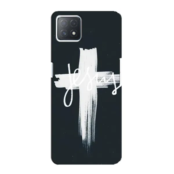 Чехол с принтом «Иисус» для OPPO A72 (5G)