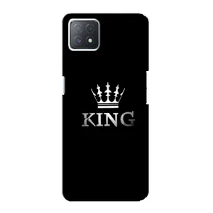 Чехол с принтом «KING» для OPPO A72 (5G)