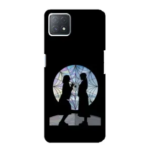 Чехлы Венсдей на Oppo a72 (5G) Уэнсдей (AlphaPrint) (комната Уэнздей)