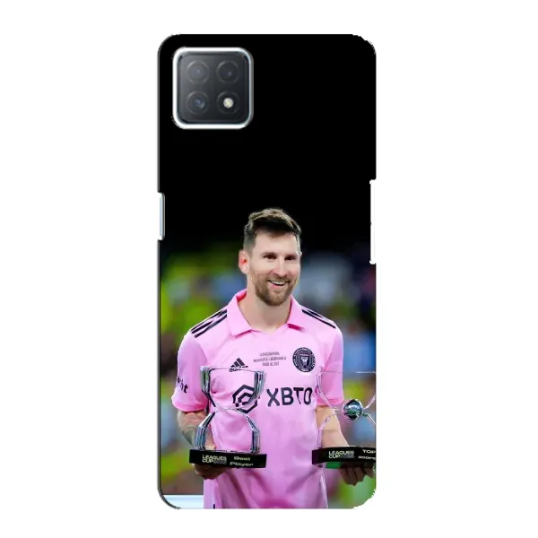 Чехол с принтом «Кубки Месси» для OPPO A72 (5G)