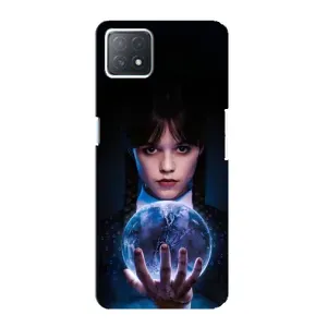 Чехол с дизайном Венздей 2 на Oppo a72 (5G) (Магическая сфера Уэнздей)