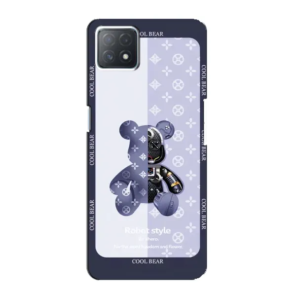 Чохол з принтом «Медведик LV» для OPPO A72 (5G)