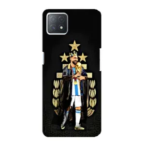 Чохол з принтом «Мессі Король» для OPPO A72 (5G)