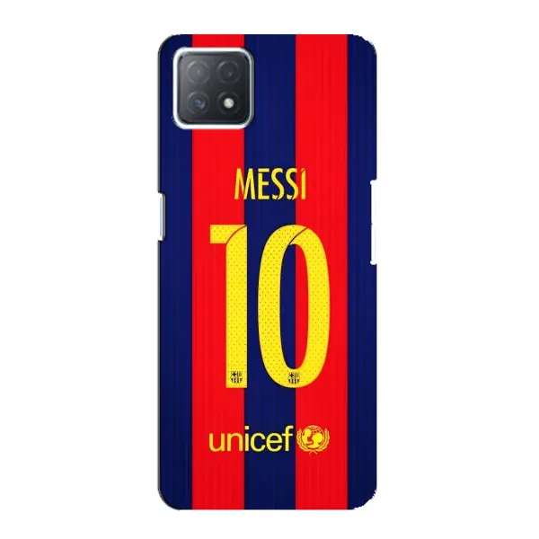 Чохол з принтом «Messi Barca 10» для OPPO A72 (5G)