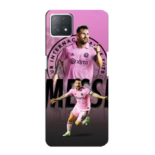 Чехол с принтом «Messi Miami» для OPPO A72 (5G)