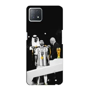 Чохол з принтом «Мессі коронований» для OPPO A72 (5G)