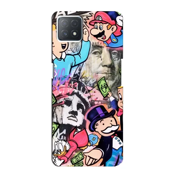 Чехол с принтом «Monopoly man» для OPPO A72 (5G) Чехол с принтом «Monopoly man» для OPPO A72 (5G)